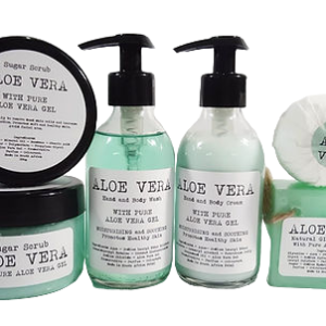 Aloe Vera-infused body care range